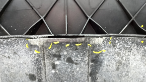 Front bumper protection Infiniti QX30 17 - cracks, breaks, missing fragment