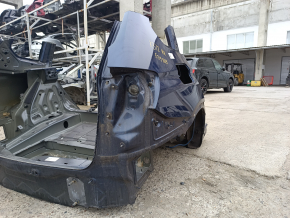 Quarter wing rear right BMW X3 F25 11-17 on the body, blue, dent