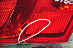 Light outer wing right VW Jetta 11-14 USA scratches