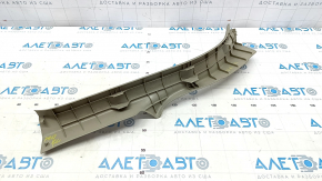 Door sill trim rear left Toyota Prius 30 10-15 beige, worn