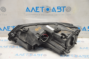 Headlight front right VW Jetta 11-16 USA naked, halogen, without cover, scratches, TYC