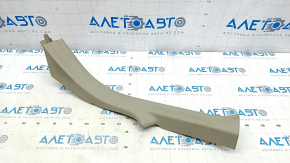 Door sill trim rear left Toyota Prius 30 10-15 beige, worn
