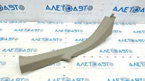 Rear right threshold trim Toyota Prius 30 10-15 beige, worn, broken fastening