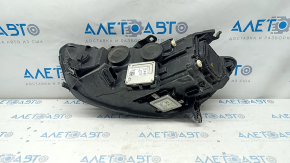 Front right headlight complete Audi A6 C7 12-15 prerest, xenon, sand, cracked mount