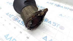 Catalytic converter BMW X3 F25 11-17 2.0T corrugated pipe torn off, studs broken off
