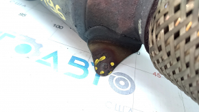 Catalytic converter BMW X3 F25 11-17 2.0T corrugated pipe torn off, studs broken off