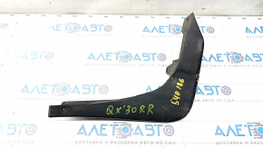 Mudguard rear right Infiniti QX30 17- black, glossy, worn, scratches