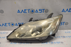 Front left headlight complete Lexus ES350 07-09 xenon, adaptive, for polishing