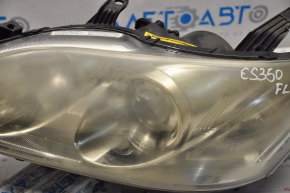 Front left headlight complete Lexus ES350 07-09 xenon, adaptive, for polishing