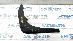 Mudguard rear left Infiniti QX30 17- black, glossy, worn, scratches