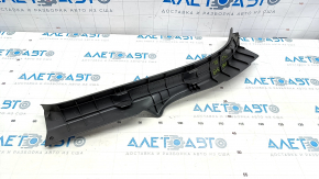 Door sill trim rear right Toyota Prius 30 10-11 dark gray, worn