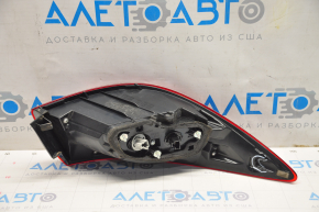 Lamp outer wing right Mazda 3 14-18 BM halogen, scratches, broken mount