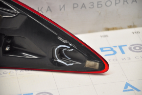 Lamp outer wing right Mazda 3 14-18 BM halogen, scratches, broken mount