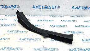 Door sill trim rear left Toyota Prius 30 10-15 black, broken fastening, worn