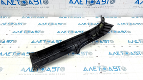 Door sill trim rear left Toyota Prius 30 10-15 black, broken fastening, worn