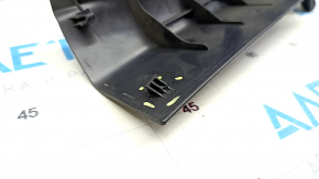 Door sill trim rear left Toyota Prius 30 10-15 black, broken fastening, worn