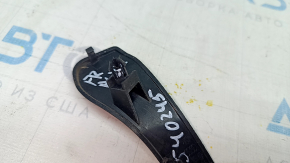 Hood hinge trim right Audi A6 C7 12-18 broken fastener