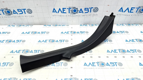Door sill trim rear right Toyota Prius 30 10-15 black, worn