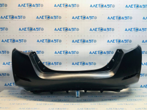 Rear bumper bare Nissan Leaf 18-22 scratches, abrasions