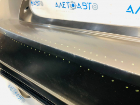 Rear bumper bare Nissan Leaf 18-22 scratches, abrasions