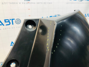 Rear bumper bare Nissan Leaf 18-22 scratches, abrasions