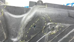 Underbody protection rear right Mercedes W167 GLE 350 450 20-23 cracks, breaks