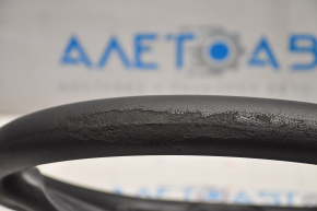 Bare steering wheel VW Jetta 15-18 USA rubber black, worn