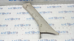 Front pillar trim left upper Mercedes W167 GLE 350 450 20-23 beige, for cleaning, scratches