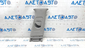 Center pillar trim upper belt right Hyundai Sonata 15-17 gray, scratches