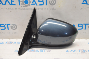 Side mirror left Nissan Pathfinder 13-16 3 pins, blue, crack, scratches