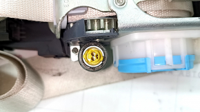 Driver's seat belt Mercedes W167 GLE 350 450 20-23 beige, shot, needs cleaning
