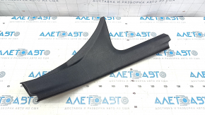 Door sill trim inner rear right Toyota Camry v70 18-24 black, worn