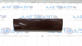 Front panel trim left Mercedes W167 GLE 350 450 20-22 glossy brown, with backlight