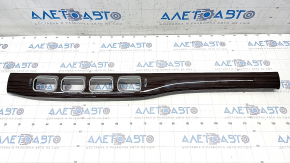 Front panel trim right Mercedes W167 GLE 350 450 20-22 glossy brown, with backlight