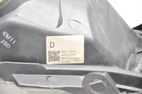 Headlight front right Mazda 3 14-16 bare BM dorest halogen, for polishing