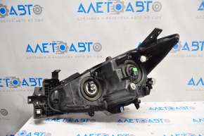 Headlight front right Mazda 3 14-16 bare BM dorest halogen, for polishing