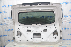 Naked trunk door with glass Ford Escape MK3 17-19 rest white UG, with overlays, chip on glass
