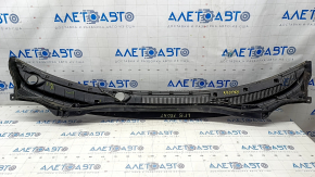 Windscreen wiper grille plastic Hyundai Sonata 15-19 broken mount, no seal fragments
