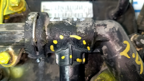Oil cooler automatic transmission Hyundai Sonata 15-19 2.4 under the valve, crack