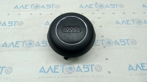Airbag in steering wheel driver Audi A6 C7 12-18 black, scratches