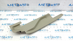 Door sill trim rear right inner Toyota Prius V 12-17 beige, worn