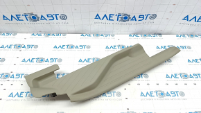 Door sill trim rear right inner Toyota Prius V 12-17 beige, worn