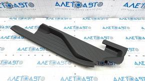 Door sill trim rear left inner Toyota Prius V 12-14 dark gray, worn