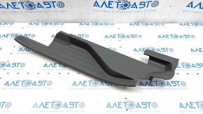 Door sill trim rear left inner Toyota Prius V 12-14 dark gray, worn