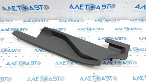 Door sill trim rear left inner Toyota Prius V 12-14 dark gray, worn