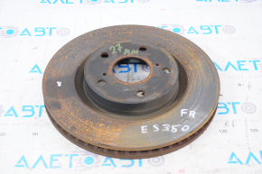 Front right brake disc Lexus ES350 07-12 295/27mm