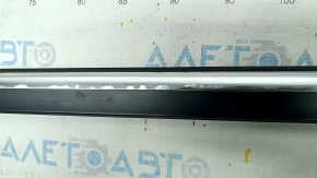 Molding door-glass central rear right Audi A6 C7 12-18 chrome, varnish used