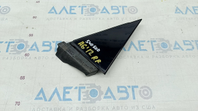 Triangle door rear right Audi A6 C7 12-18 black gloss, scratches