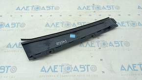 Door trim side rear right Audi A6 C7 12-18 black gloss, scratches, torn seal