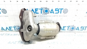Exhaust manifold rear with catalytic converter Toyota Avalon 13-18 3.5